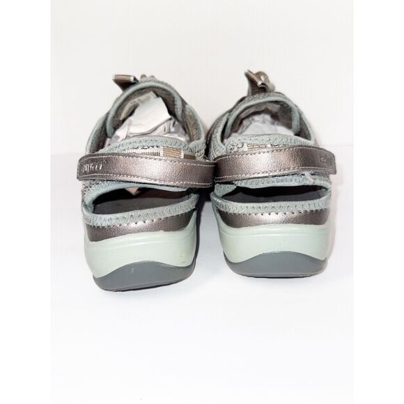 Orthofeet Verona Closed Toe Sandal Comfort Metallic Outdoor Drawstring 10.5 Wide - Picture 8 of 15